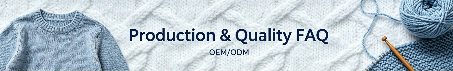 Production & Quality FAQ Manufacturer